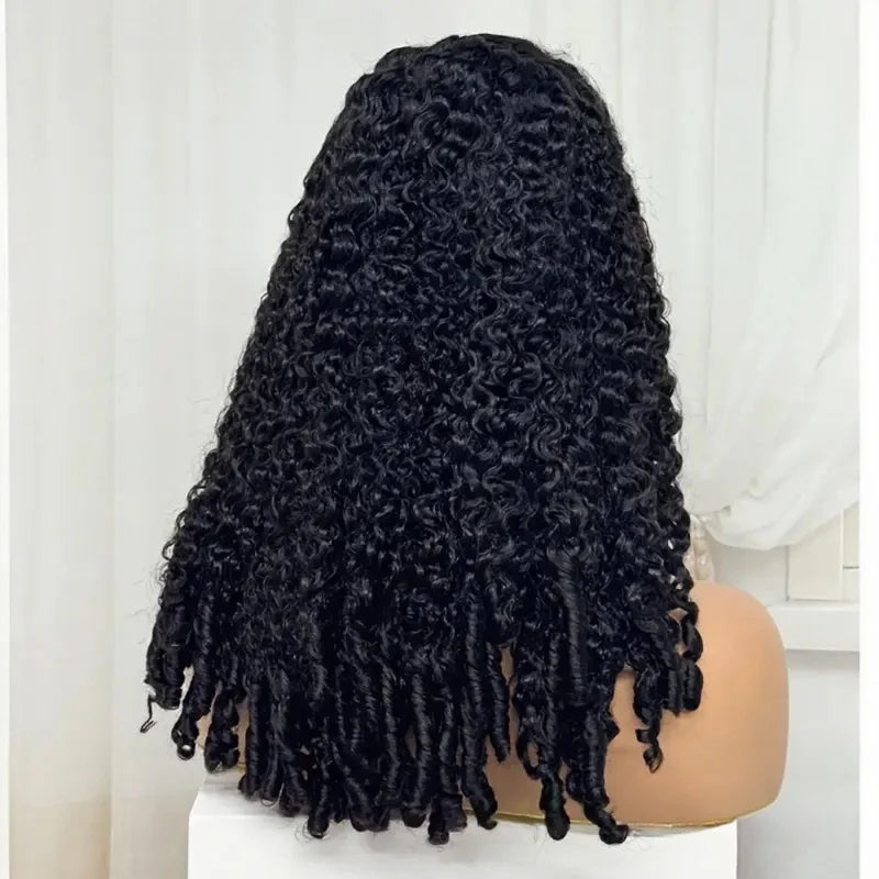 Burmese Curls Water Wave Glueless Wig 250% Burmese Curls 6x6 HD Lace Front Wig Zero Stress Deep Curly HD Lace Closure Wigs