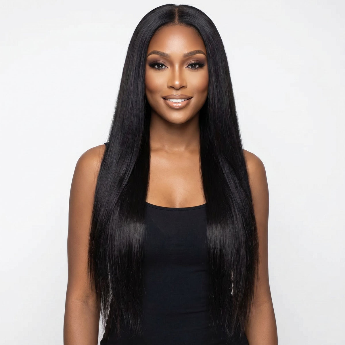 Straight U-Part Wig